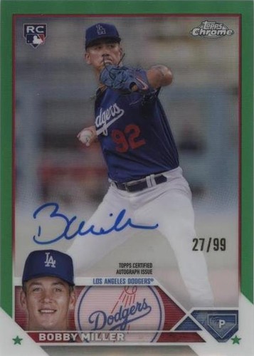 2023 Topps Chrome Update Series - Bobby Miller #RA-BM