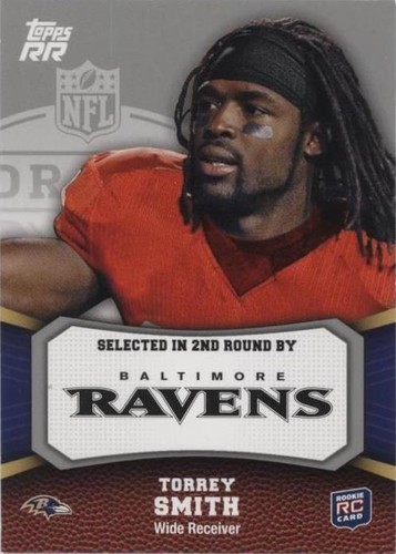 2011 Topps Rising Rookies Torrey Smith #111