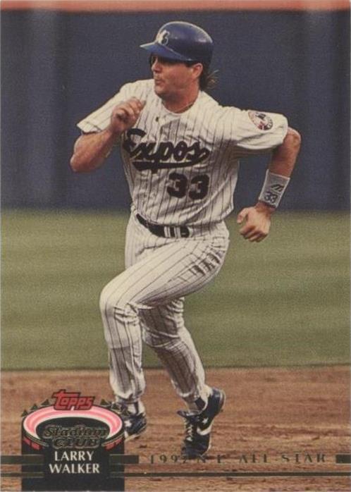 Topps Stadium Club Jack Murphy Stadium 1992-93 - Larry Walker #94
