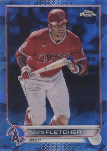2022 Topps Chrome Sapphire Edition - David Fletcher #447