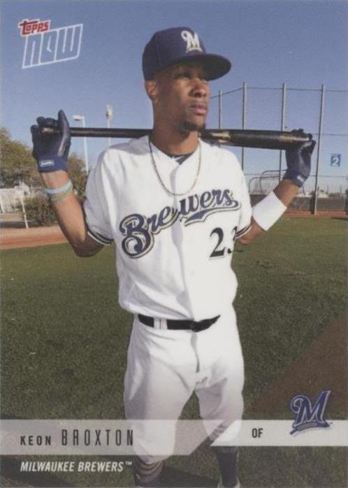 2018 Topps Now - Keon Broxton #OD-338