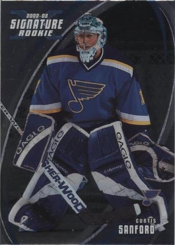 2002-03 In the Game Be A Player Signature Series - Curtis Sanford #178