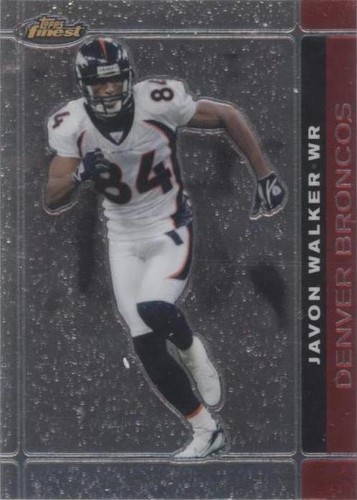 2007 Topps Finest Javon Walker #64