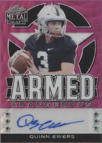 2022 Leaf Metal Draft Quinn Ewers #AD-QE1