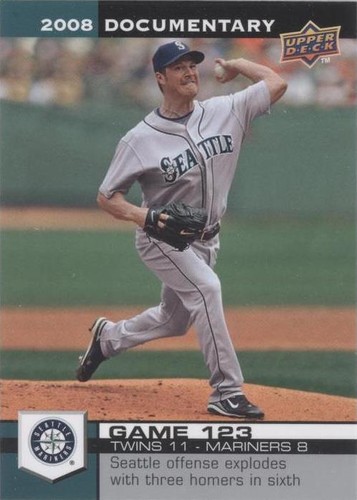 2008 Upper Deck Documentary - Erik Bedard #3704