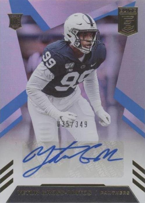 2020 Panini Donruss Elite Yetur Gross-Matos #RA-YGM
