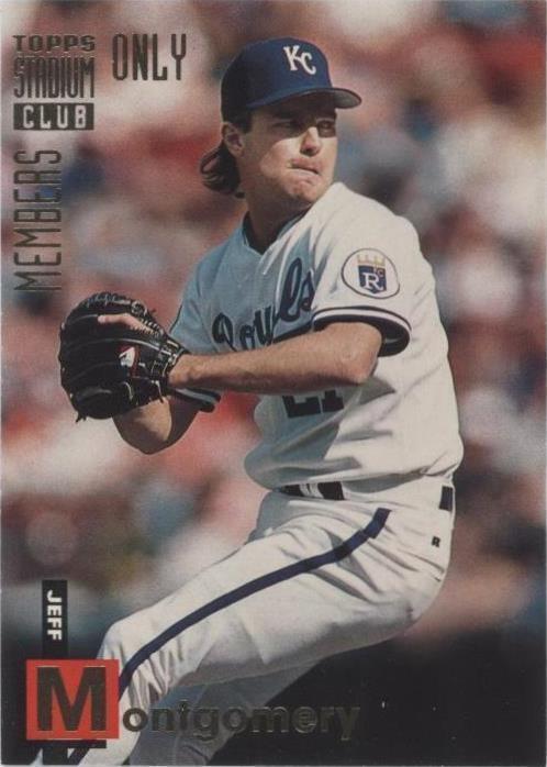 1994 年 Topps 体育场俱乐部会员 - 杰夫·蒙哥马利 #41
