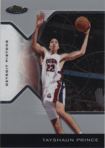 2004-05 Topps Finest - Tayshaun Prince #81