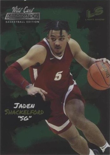 2021-22 Wild Card Alumination - Jaden Shackelford #LS-10