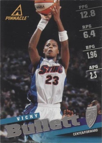 1998 Pinnacle WNBA - Vicky Bullett #19