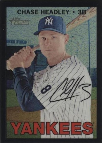 2016 Topps Heritage High Number - Chase Headley #THC-725