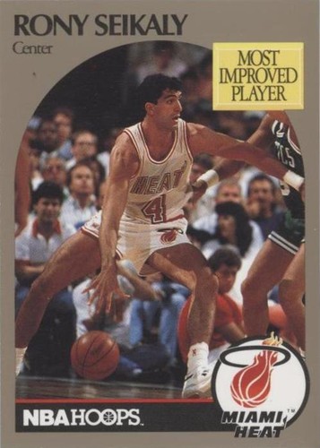 1990-91 NBA Hoops 100 Superstars - Rony Seikaly #52
