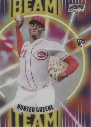 2022 Topps Stadium Club Chrome - Hunter Greene #BT-11