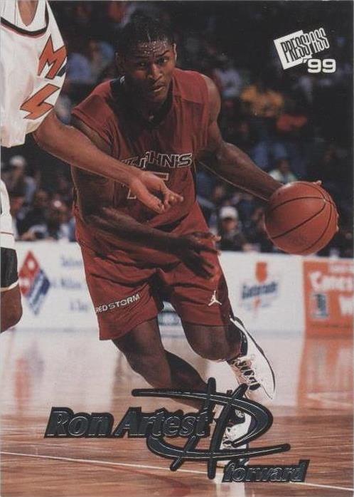 1999 Press Pass - Metta World Peace #12