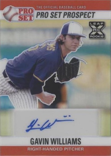 2021 Leaf Pro Set Metal - Gavin Williams #PS0-GW1