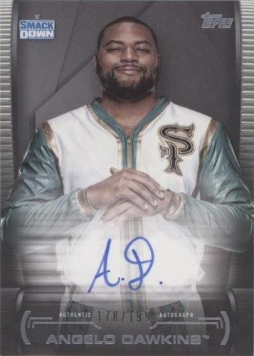 2021 Topps WWE Undisputed - Angelo Dawkins #A-AD