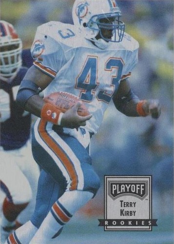1993 Playoff Contenders Terry Kirby #122