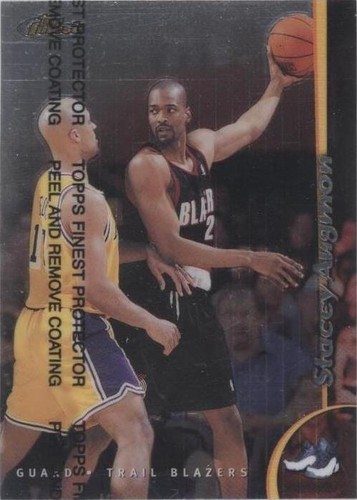 1998-99 Topps Finest - Stacey Augmon #111