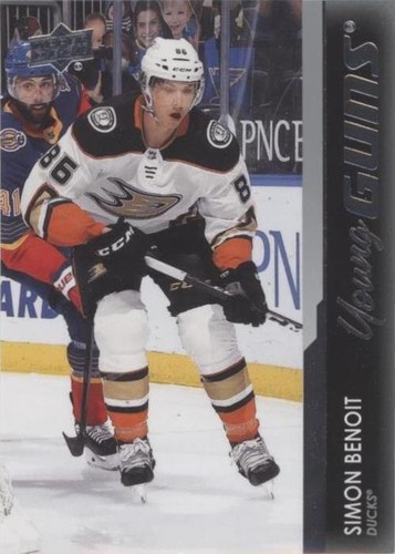 2021-22 Upper Deck Series 1 - Simon Benoit #228