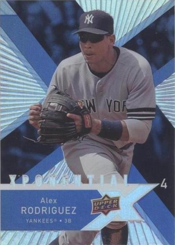 2008 Upper Deck X - Alex Rodriguez #X4-AR
