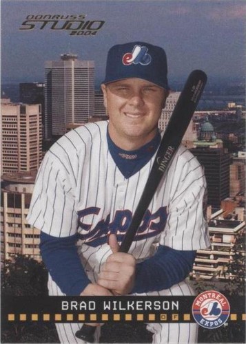 2004 Donruss Studio - Brad Wilkerson #119