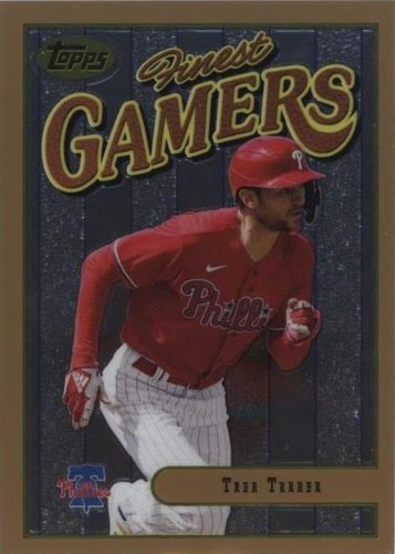 2023 Topps Finest Flashbacks - Trea Turner #47