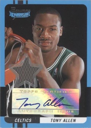 2004-05 Bowman Signature - Tony Allen #82