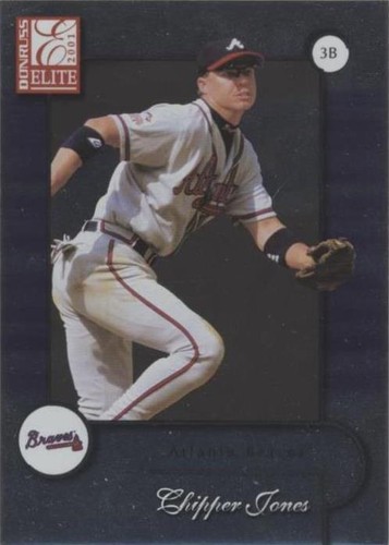 2001 Donruss Elite - Chipper Jones #4