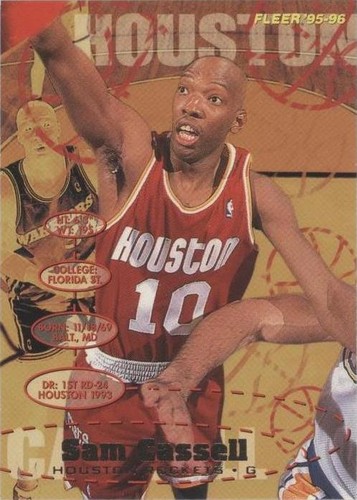 1995-96 Fleer - Sam Cassell #65