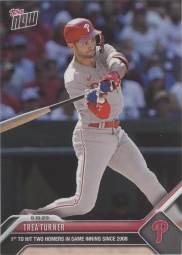 2023 Topps Now - Trea Turner #729