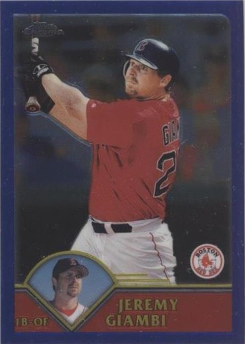 2003 Topps Chrome - Jeremy Giambi #321