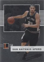 2007-08 Topps Letterman - Tim Duncan #11