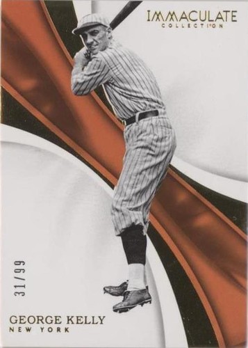 2017 Panini Immaculate Collection - George Kelly #4