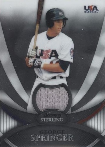 2010 Bowman Sterling - George Springer #USAR-40