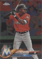 2018 Topps Chrome - Lewis Brinson #124