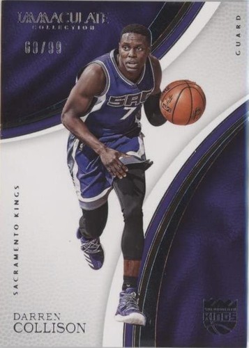 2016-17 Panini Immaculate Collection - Darren Collison #17