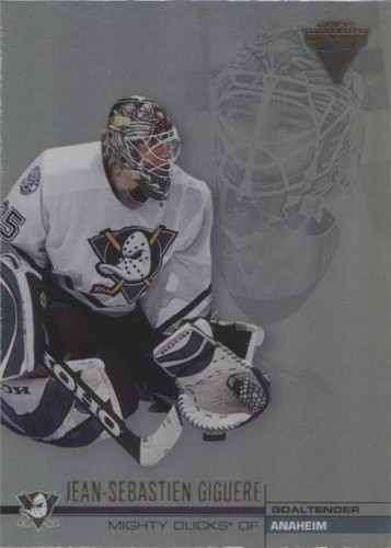 2001-02 Pacific Private Stock Titanium - Jean-Sebastien Giguere #2