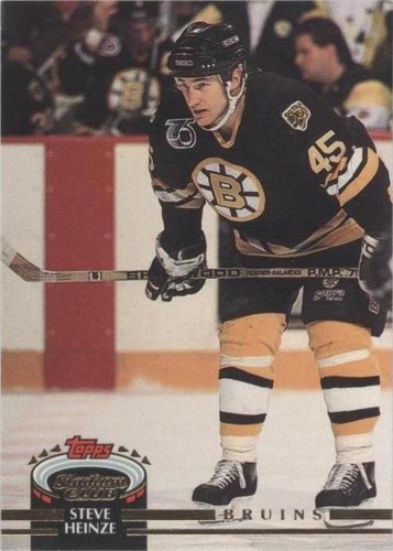 1992-93 Topps Stadium Club - Steve Heinze #166