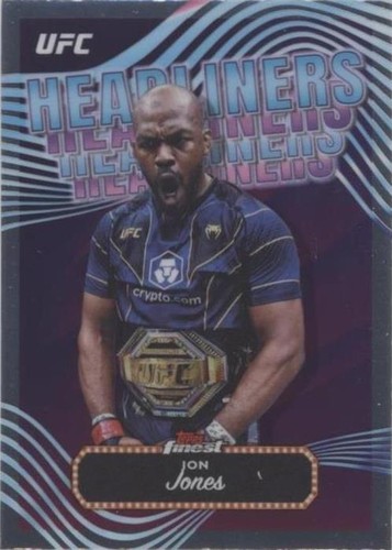 2024 Topps Finest UFC - Jon Jones #HDL-18