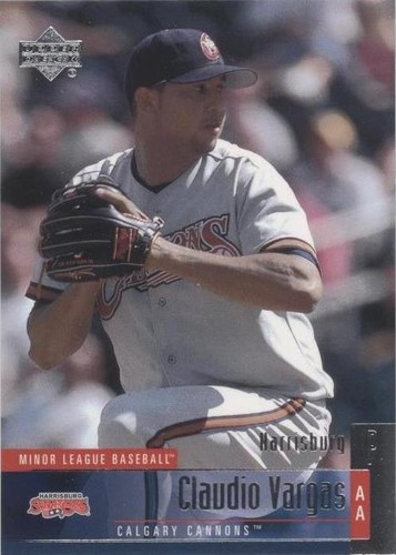 2002 Upper Deck Minor League Baseball - Claudio Vargas #83
