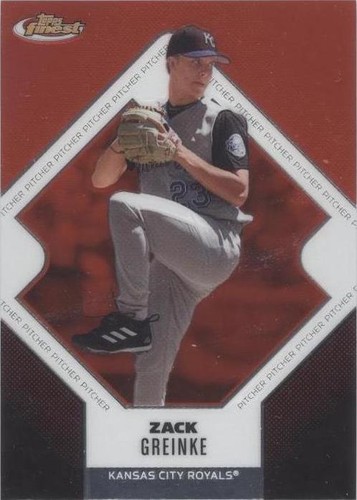 2006 Topps Finest - Zack Greinke #27