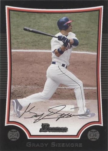 2009 Bowman - Grady Sizemore #34