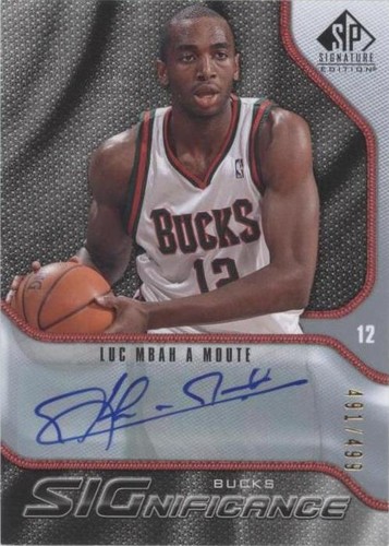 2009-10 SP Signature Edition - Luc Mbah a Moute #S-LM