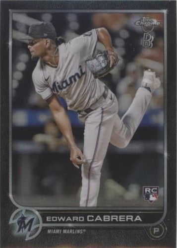 2022 Topps Chrome Ben Baller Edition - Edward Cabrera #64