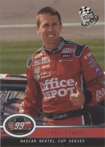 2008 Press Pass - Carl Edwards #5