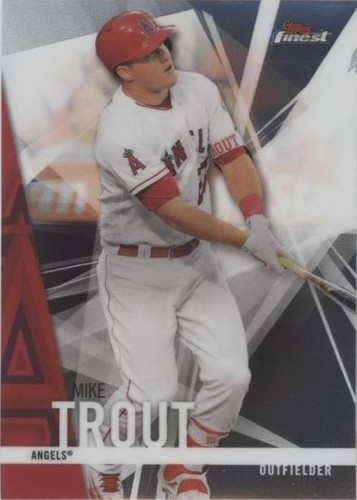 2017 Topps Finest - Mike Trout #1