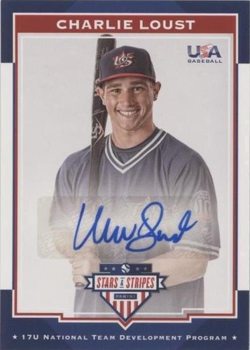 2017 Panini USA Baseball Stars & Stripes - Charlie Loust #9