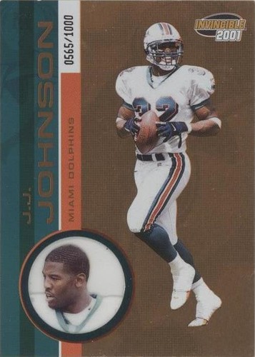 2001 Pacific Invincible J.J. Johnson #122