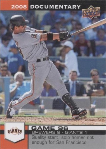 2008 Upper Deck Documentary - Aaron Rowand #2936