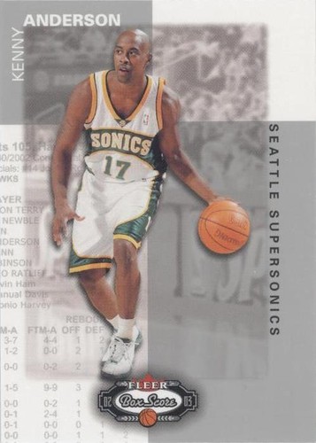 2002-03 Fleer Box Score - Kenny Anderson #116